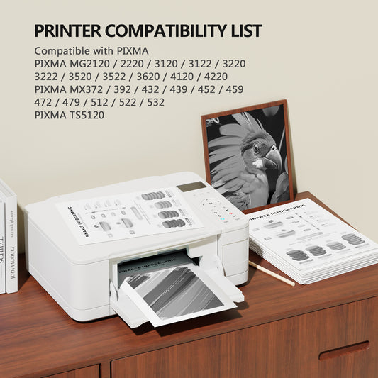 240XL PG240XL PG-240 Black Ink Cartridges Compatible for Canon 240XL PG240XL for PIXMA MG3620 MG3600 TS5120 MG3522 Printer(2 Black)