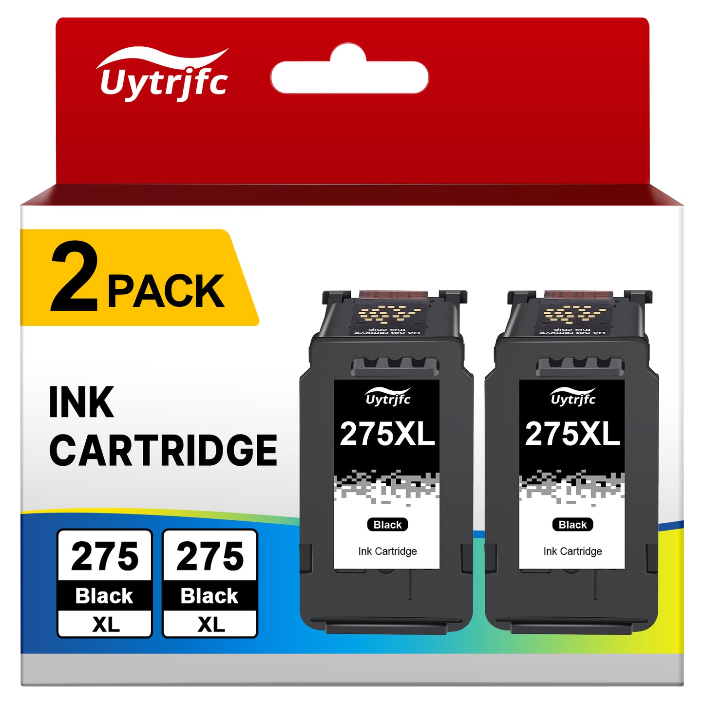 PG-275 275XL Ink Cartridges Compatible for Canon 275XL PG275XL Black for PIXMA TR4720 TS3522 TR4700 TS3722 TS3500 TS3520 Printer(2 Black)