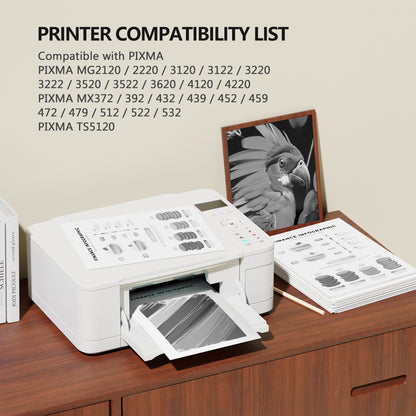 240XL PG240XL PG-240 Black Ink Cartridges Compatible for Canon 240XL PG240XL for PIXMA MG3620 MG3600 TS5120 MG3522 Printer(2 Black)